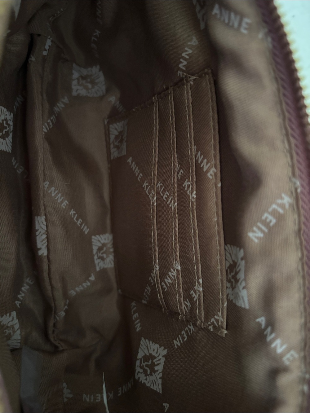 Woven Crossbody Bag in Dusty Pink - Picture 9 of 9